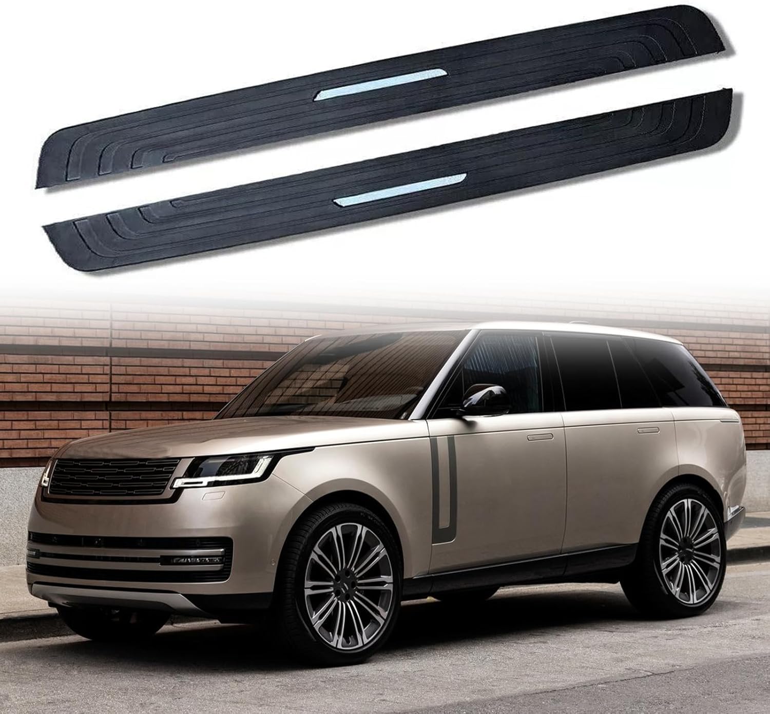 2Ps Fixed Running Board Side Step fits for LR New Range Rover L460 LWB 2022-2024
