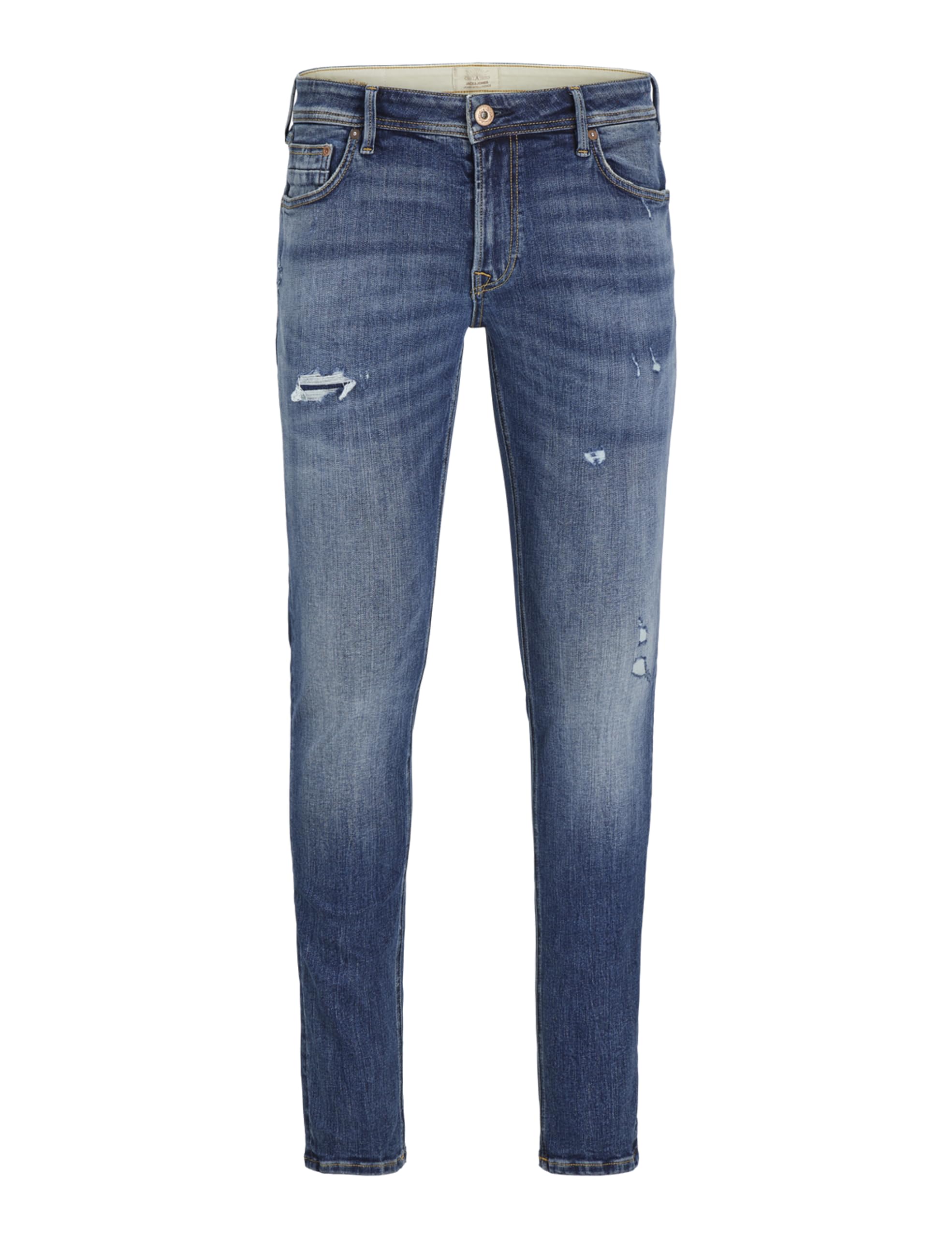 JACK & JONES Men's Jjiliam Jjcole Ge 772 Jean Pants, Blue Denim, 27 W/30 L