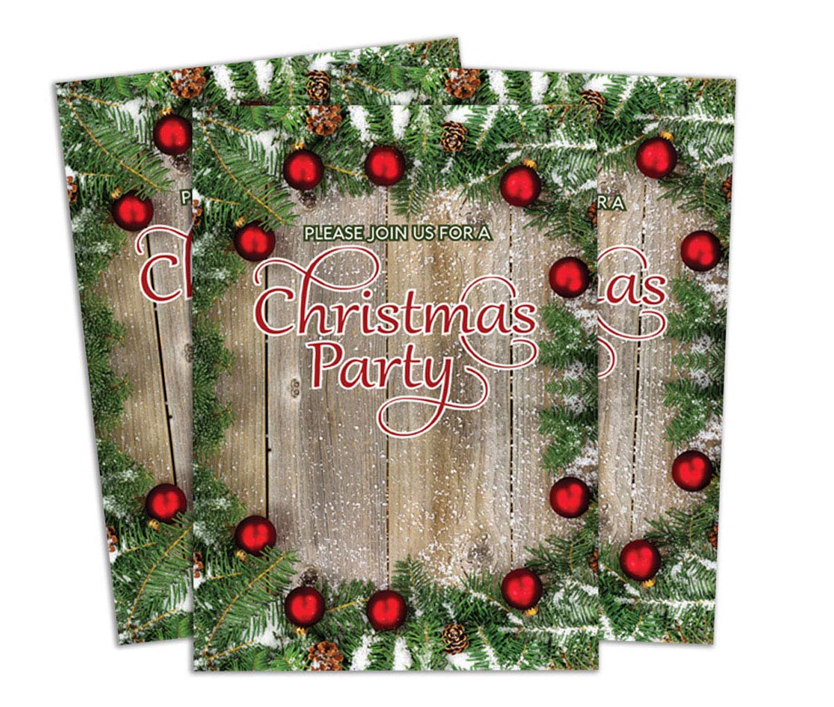 amazon-com-darling-souvenir-brown-christmas-invitation-card-28-pcs-fill-or-write-in-blank-invites-printable-party-supplies-office-products