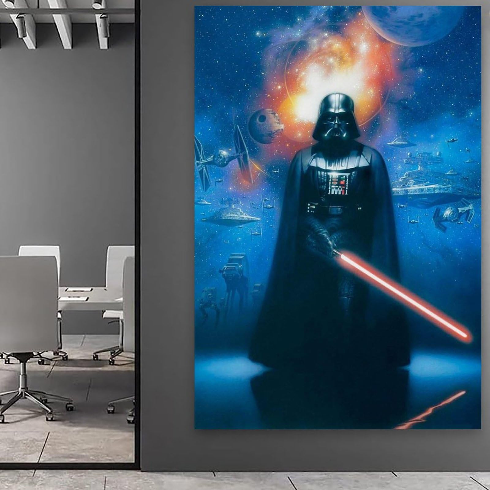 STAR WARS ポスター ダース・ベイダー Amazon.co.jp: スターウォーズダースベイダーポスター キャンバス