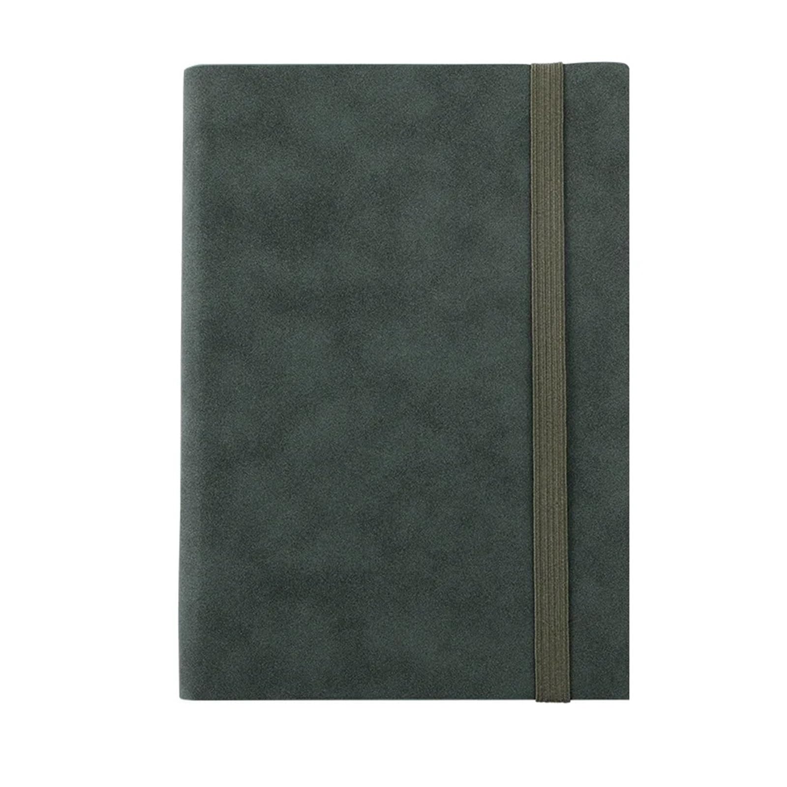 Inspirierendes Notizbuch 2 stücke 256 seiten Schaffell A5 Notebook Notizblock Tagebuch Business Journal Planer Agenda Organizer Notizbuch Büro Schulbedarf(Gray)