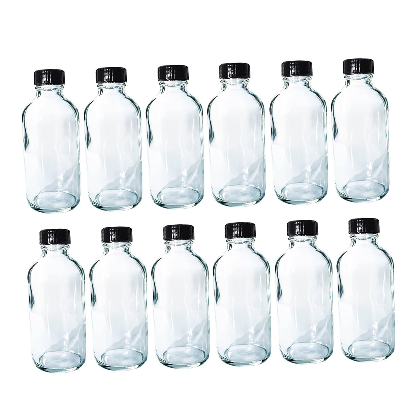 Sosoport Glasreagenzflasche 120ml 12 Stück für Schule und Krankenhaus