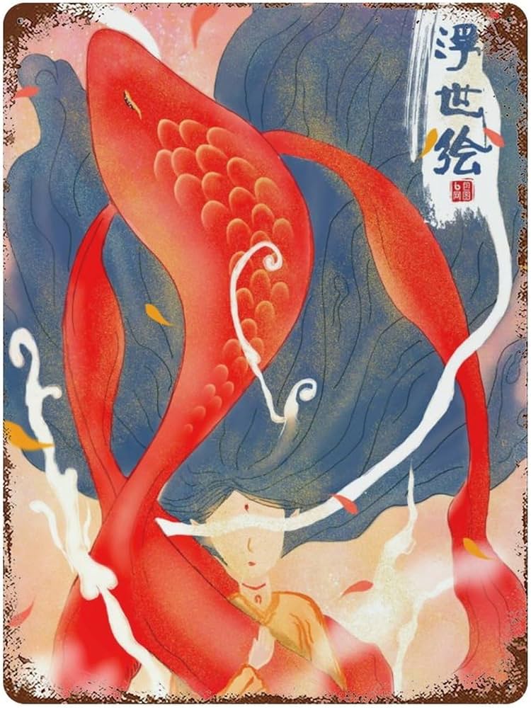 金魚アート - 金属製 金魚アート - 金属製