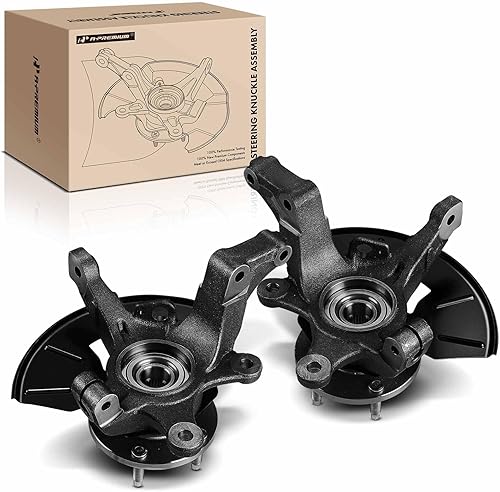 Miniatura 9 de A-Premium 2 bujes de nudillos de dirección delantera y rodamiento de rueda compatibles con Ford Escape 05-12, Mazda Tribute 05-11, Mercury Mariner