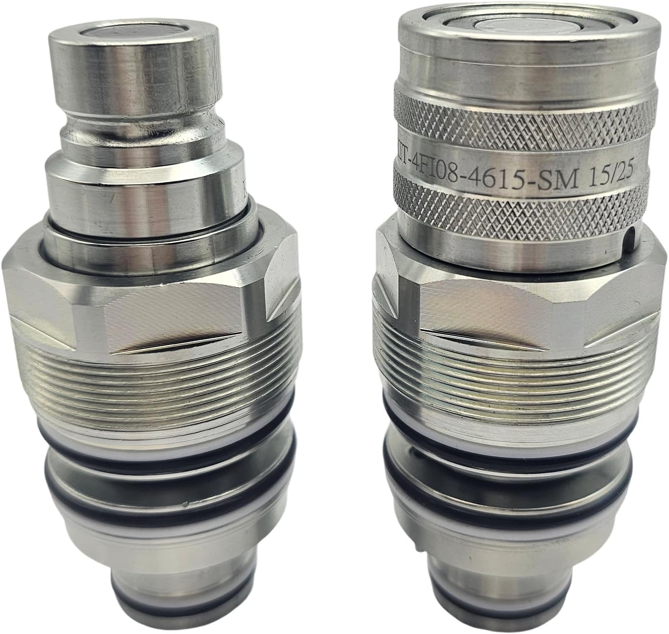Hydraulic Coupler Set for Kubota SVL75 SVL75-2 SVL90/C V0511-77140 V0511-77150