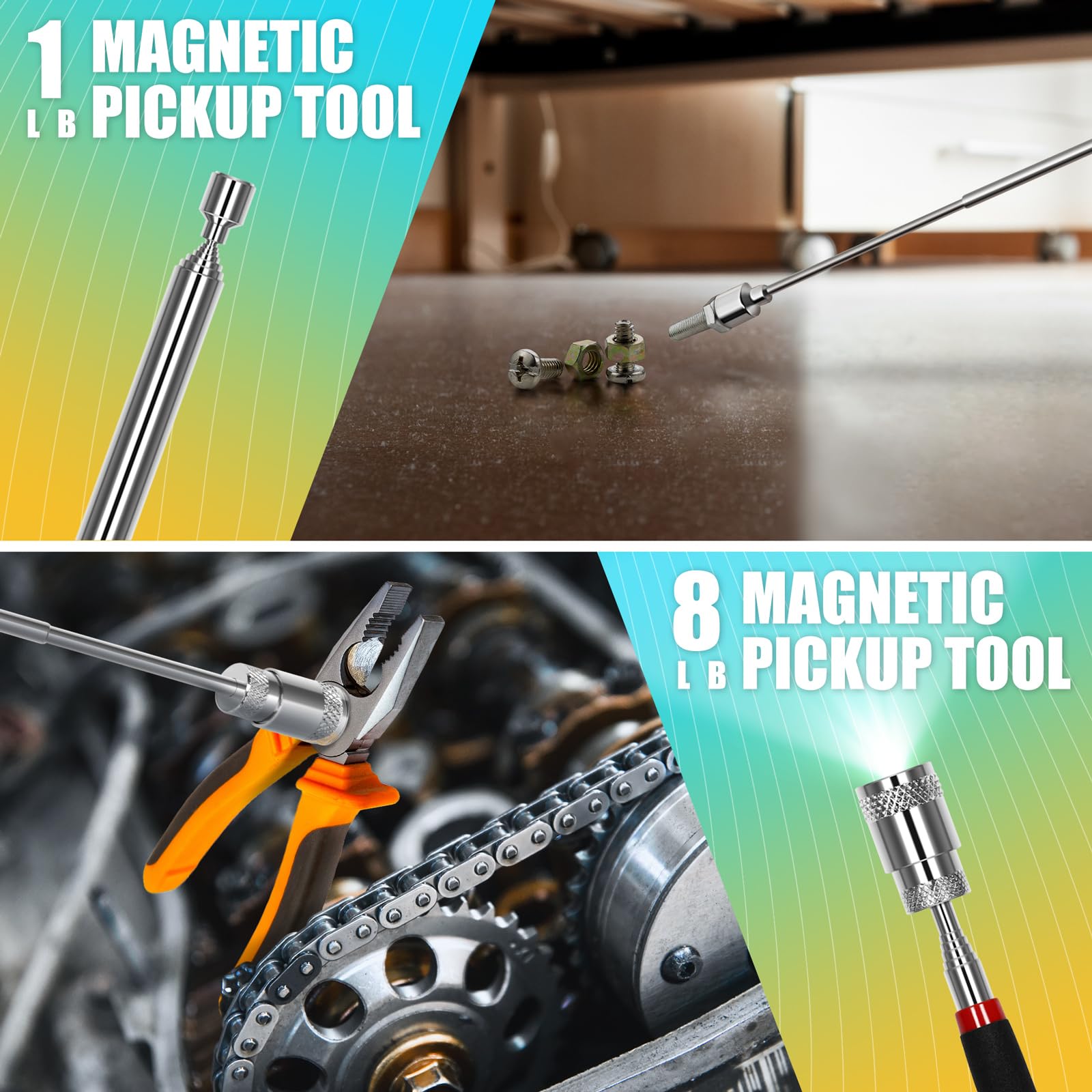 Sollevatore Magnetico, 880 Libbre/400 Kg Magnete Di Sollevamento In Ferro P 010988481639 - Foto 3