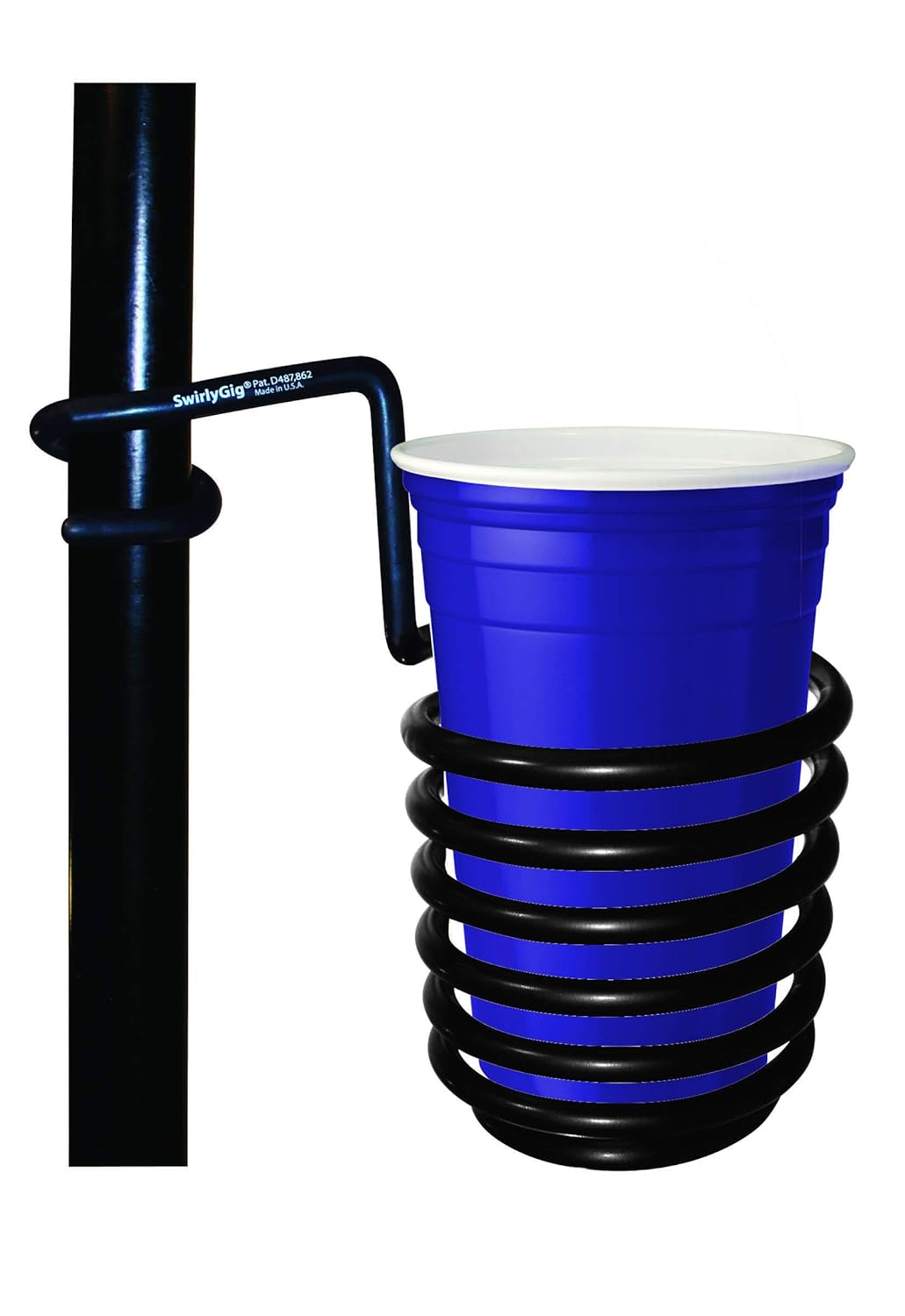 SG2000 II Drink Holder for 1 Tubing, Black