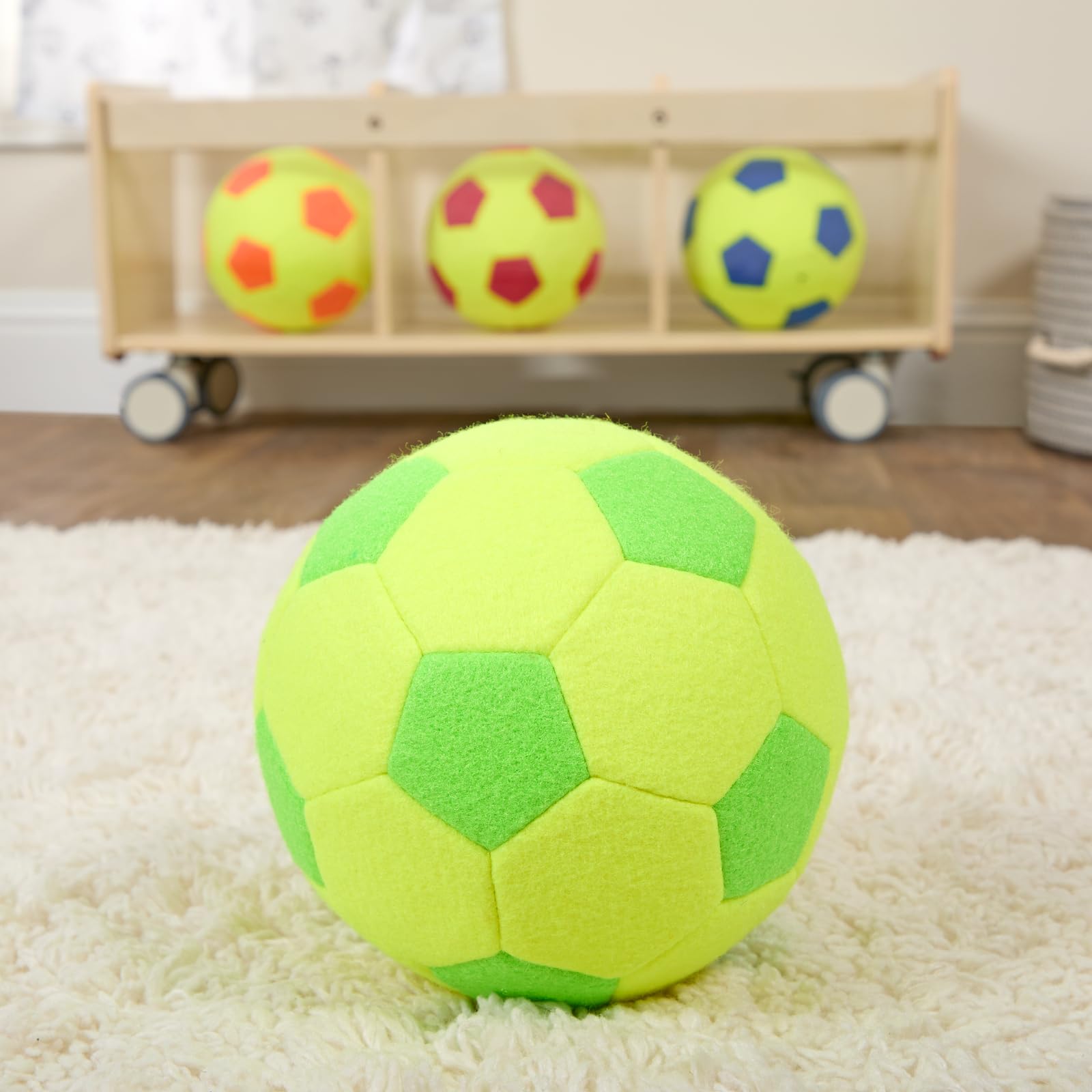 Excellerations My First Soft and Sensory Soccer Ball - Set of 4 - Image 2