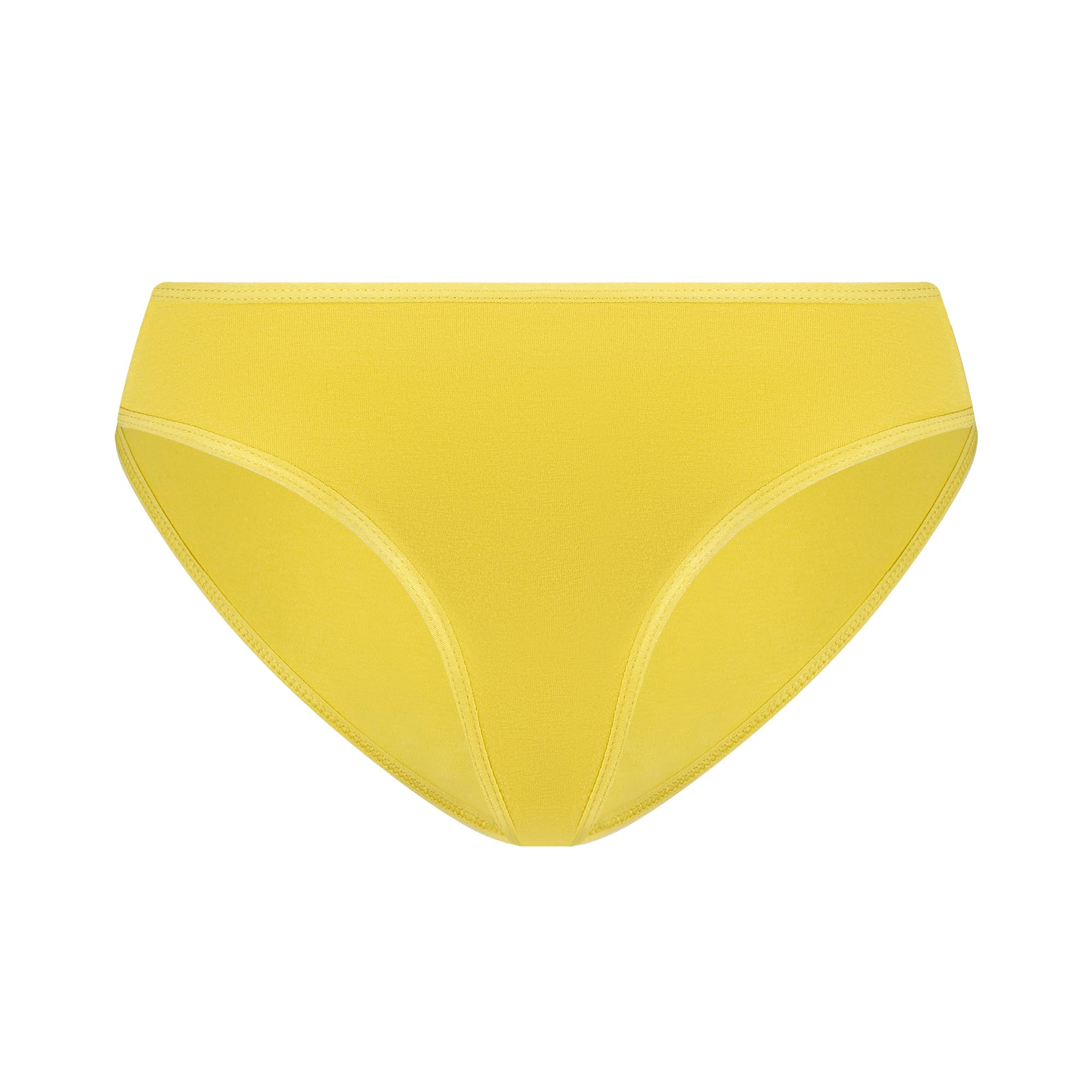 Slip da donna in cotone biologico, certificato GOTS, mutande di alta qualità e confortevoli con elastico in vita sottile
