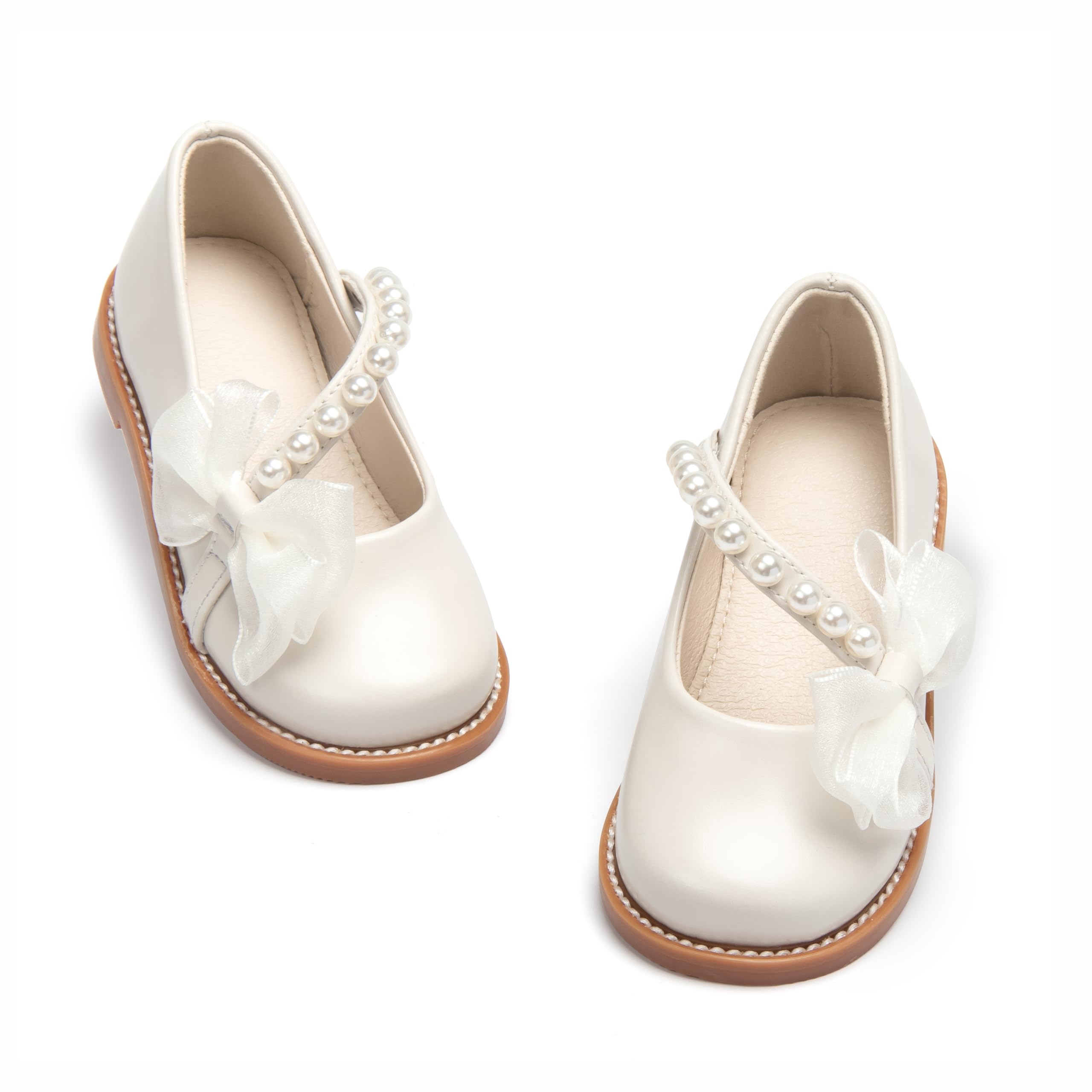 ESTINE Toddler Girl Mary Jane Dress Shoes-Girls School Uniform Oxford for Wedding Party