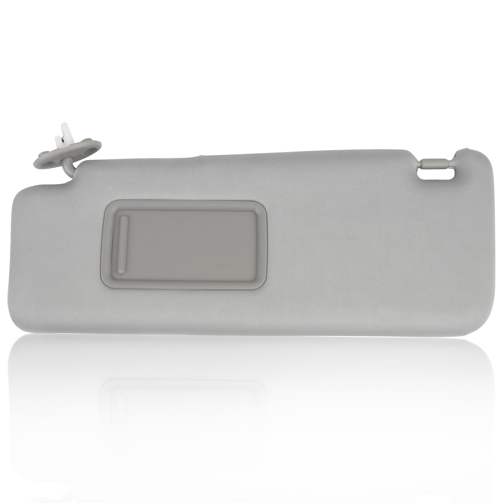 Htostar Racing Sun Visor Grey Left Driver Side with Vanity Light Compatible with Toyota 4Runner SR5 TRD Limited Base Venture Sport 2010-2023 Replace for 7432035A91B1 7432035A90B1