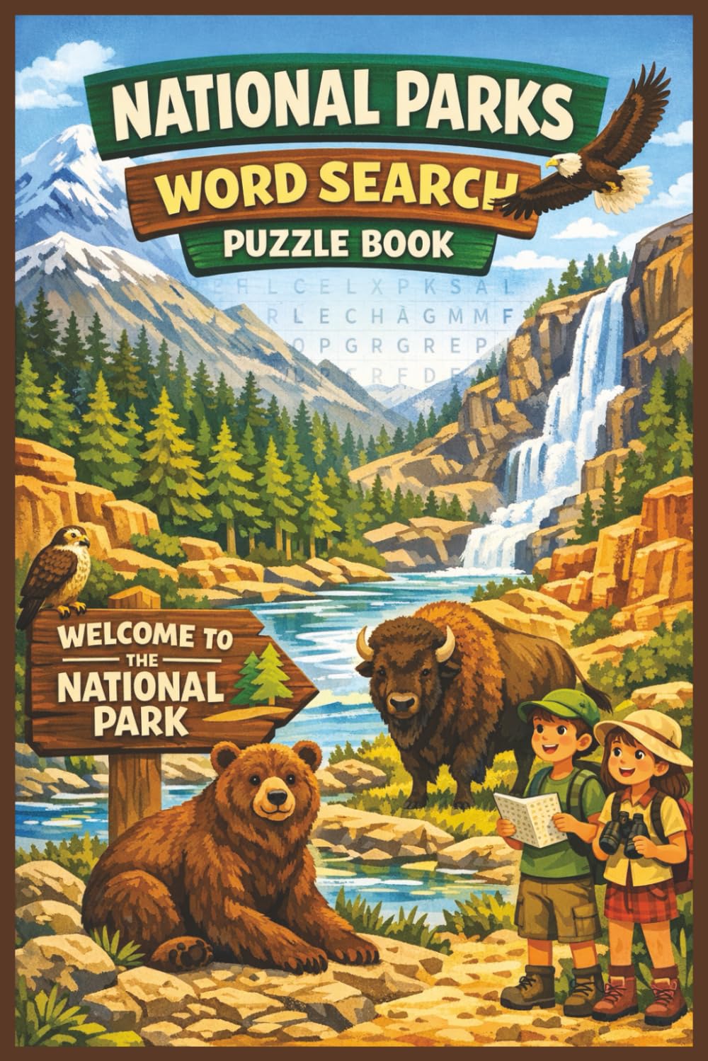 National Parks Word Search Puzzle Book: Fun and Educational Word Find Puzzles Exploring America’s National Parks