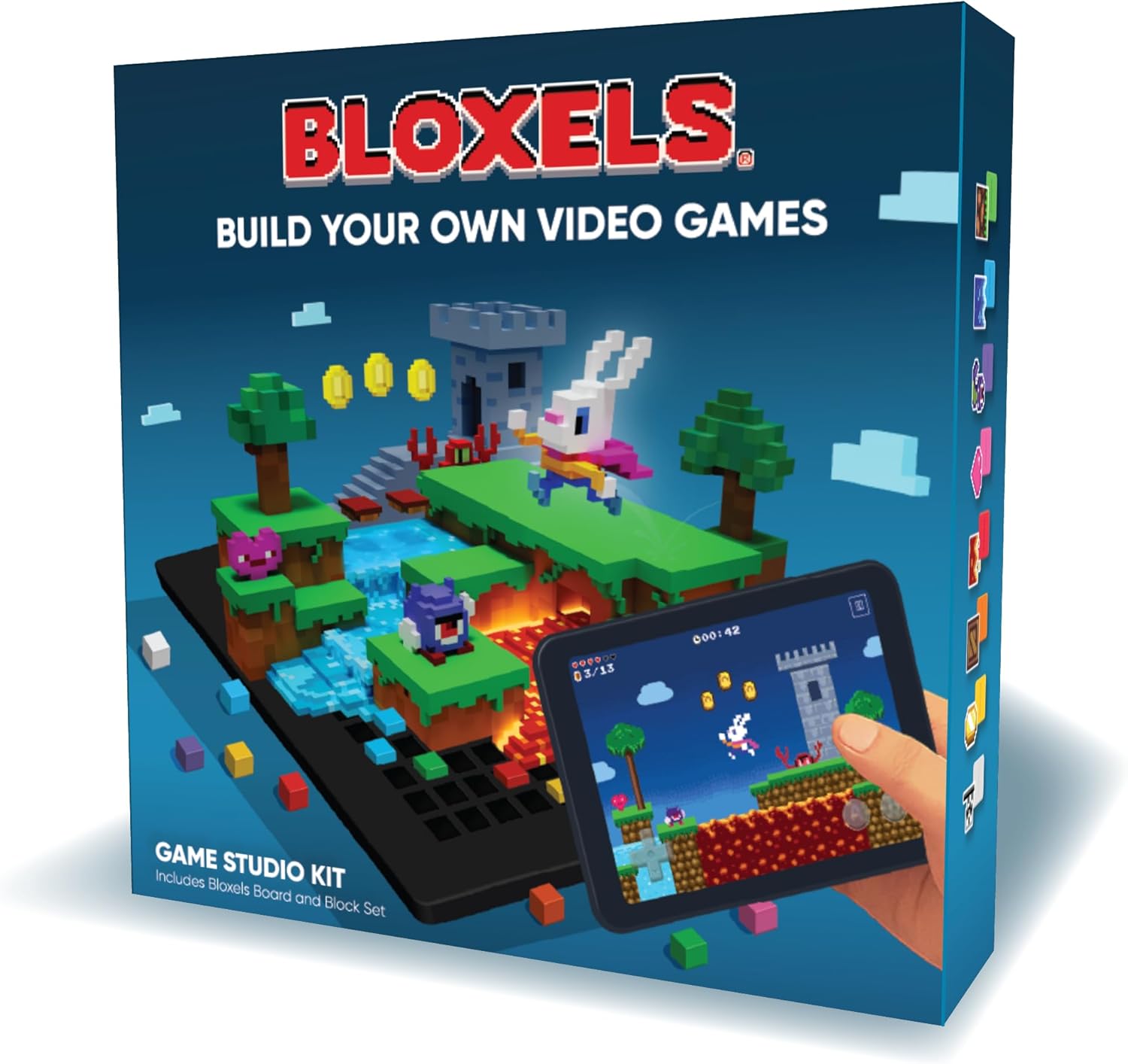 Bloxels Build Your Own Video Games: Official Kit - Includes Bloxels Account - Award-Winning STEM Toy, No Coding Required - Ages 8+