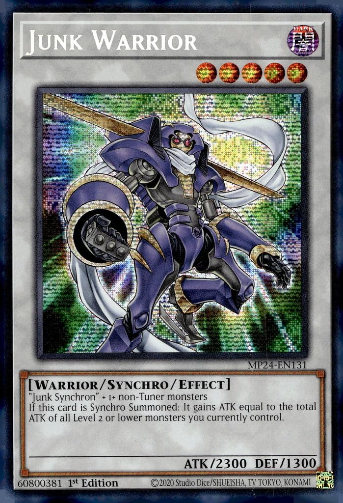 Amazon.com: Junk Warrior - MP24-EN131 - Prismatic Secret Rare