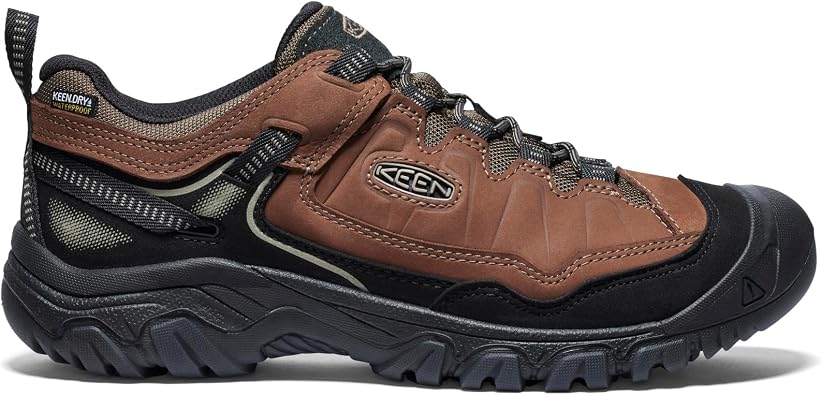 KEEN Men's Targhee 4 Low Height Durable Comfortable Waterproof Hiking Shoes