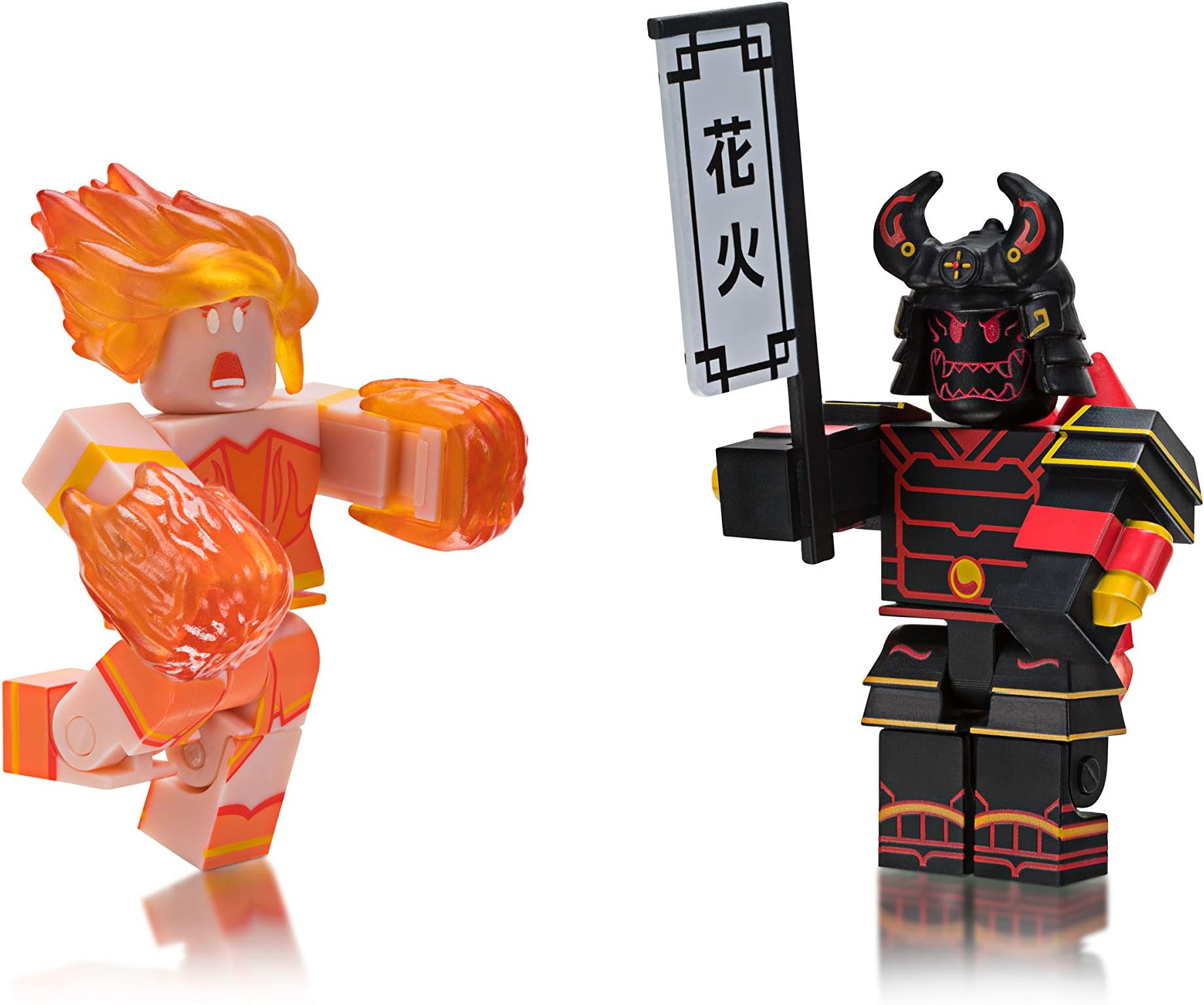 Roblox Celebrity Collection - Heroes of Robloxia: Ember & Midnight Shogun Game-Pack [Includes Exclusive Virtual Item]