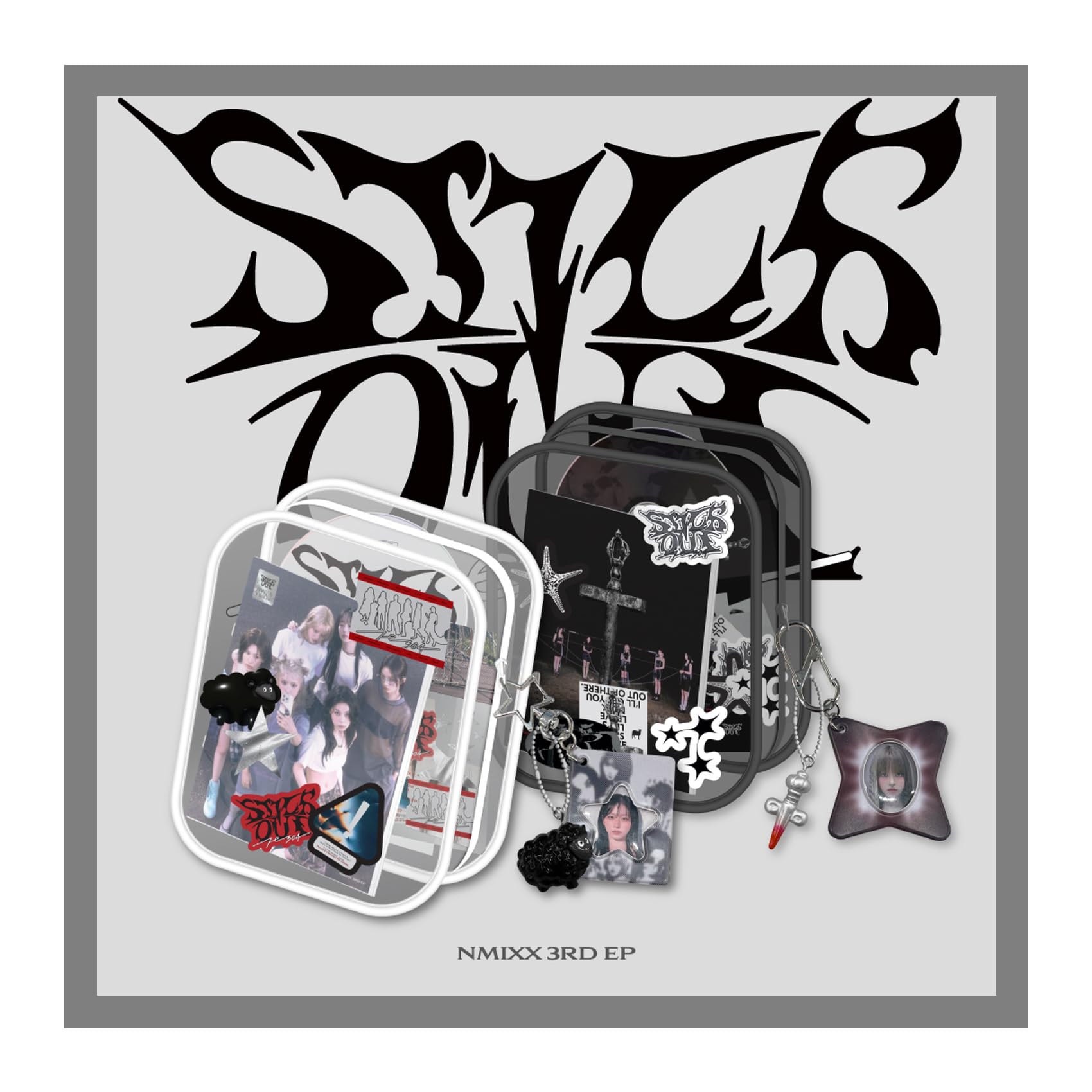 Generic NMIXX Fe304 : Stick Out 3rd EP Album with Tracking Fe3O4 (Limited Set(Nephelomancy+Pyromancy)), 240722TA009