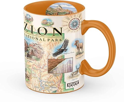 Miniatura 14 de Xplorer Maps Taza de cerámica con mapa de la isla de San Juan (16 onzas) – Taza de café sin BPA para bebidas calientes y frías – perfecta