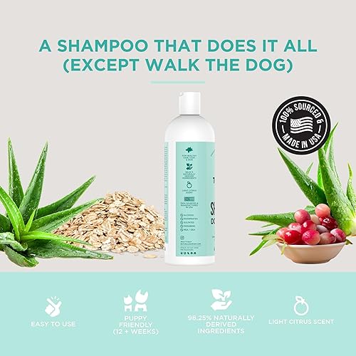 Miniatura 4 de Natural Rapport Champú para mascotas y perros, el único champú para perros que necesitan los perros, lavado completo para mascotas, todas las razas