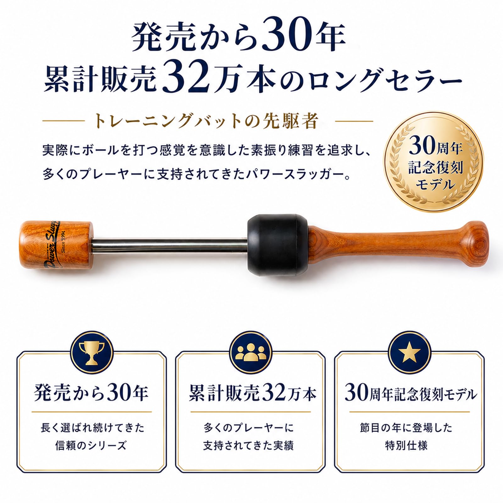Amazon | ウチダ(Uchida) パワースラッガー 30周年記念モデル 野球