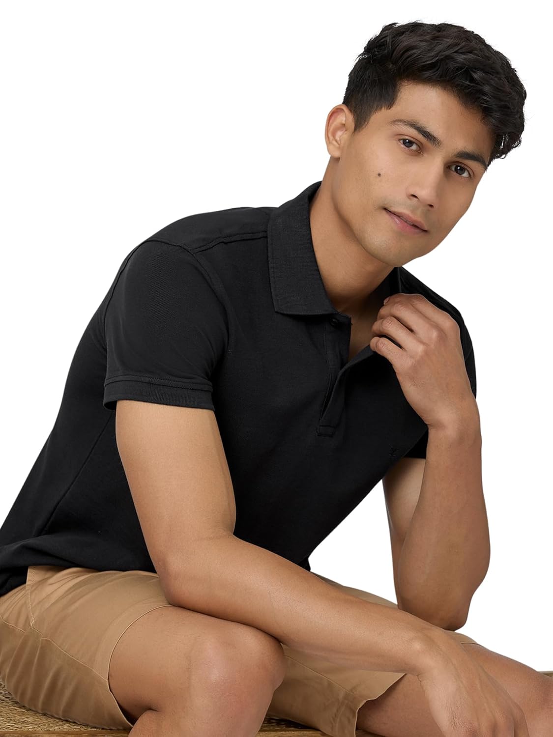 XYXX Men's Nova 100% Combed Cotton Regular Fit Polo T-Shirt - Image 8