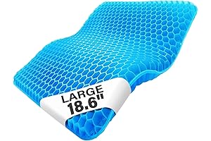Extra Large Honeycomb Seat Cushion for Long Sitting