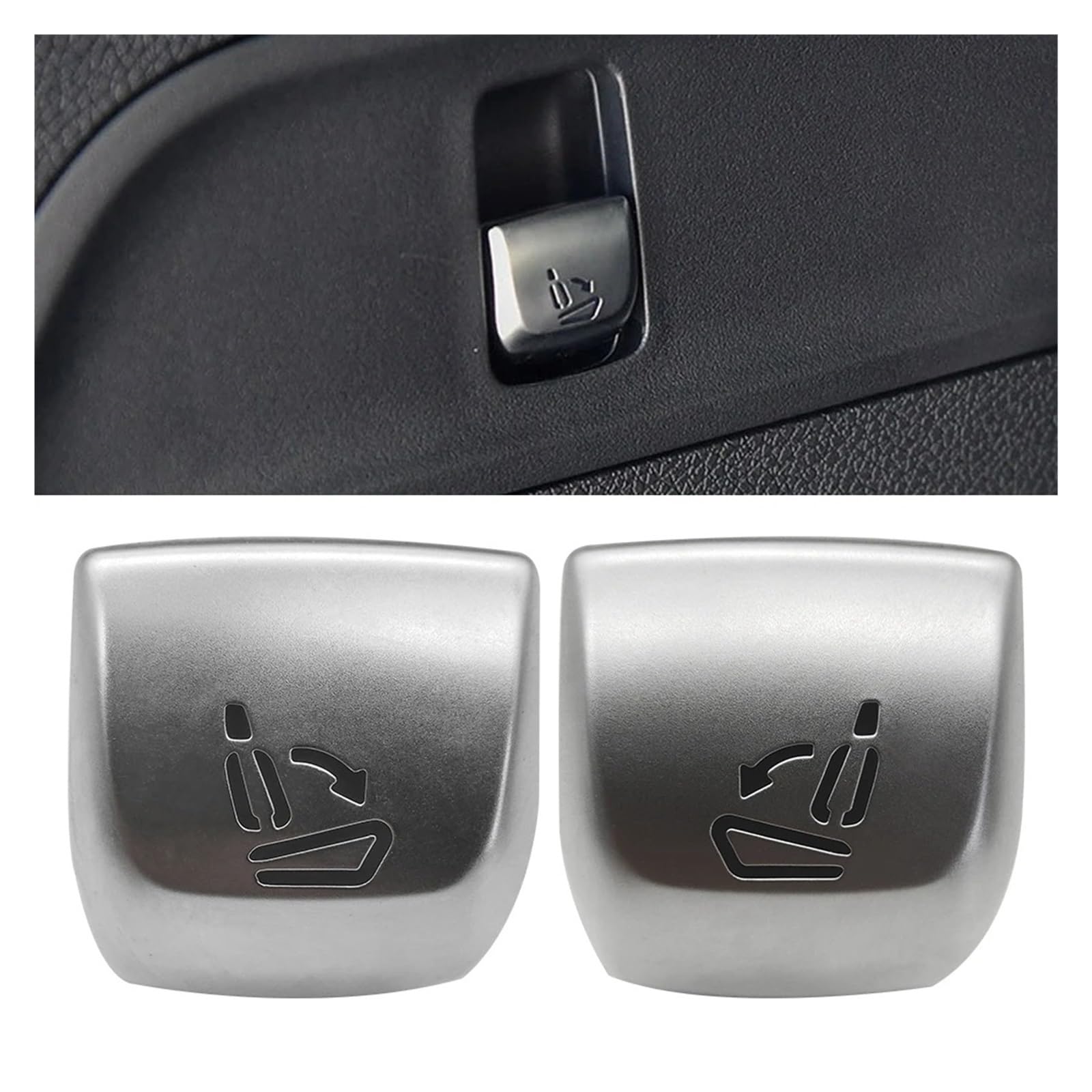 Sitzverstellknopf Für Benz E GLC C-Klasse W205 W253 W213 Sitzverstellung Schalter Taste 2059056611(Right)