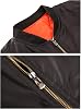 EKLENTSON Mens Coat Casual Warm Thicken Winter Bomber Jacket Long Sleeve with Zipper Pocket