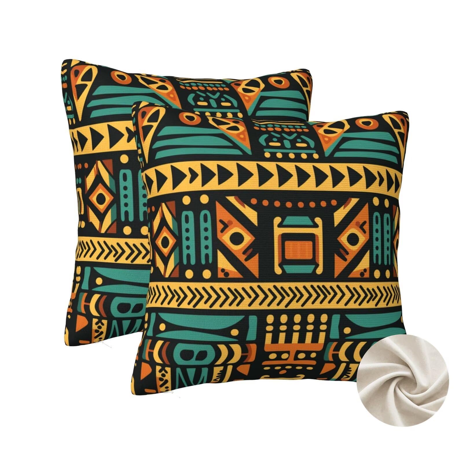 Douce housse de coussin égypte 70x70 l'alliance de la finesse et du luxe