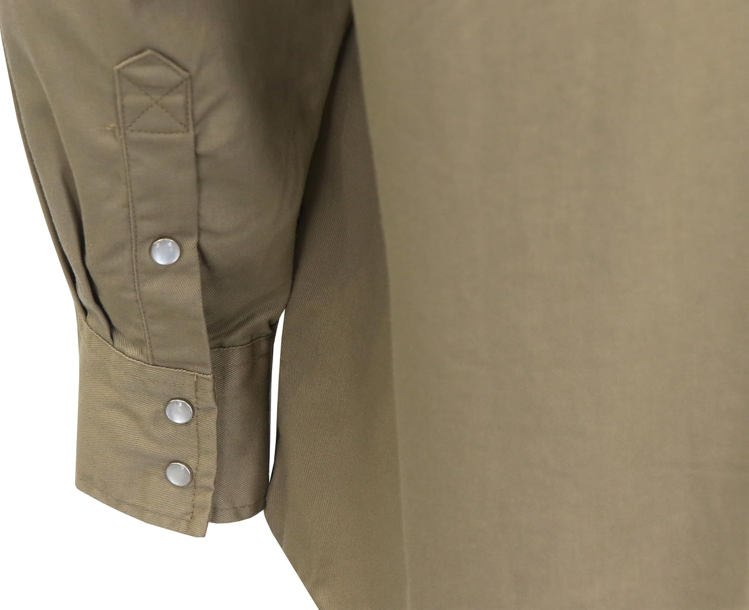 VATRENUS FR Shirts for Men 6.5oz Button Down Flame Resistant 100% Cotton Men's Pre-Washed Fire Retardant Work Shirt