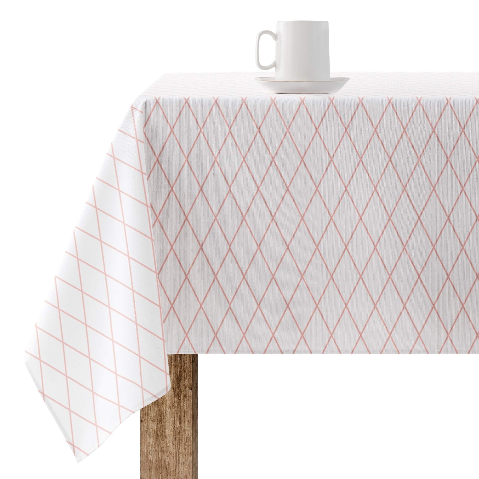 BELUM,Resinated Stain Resistant Rubber Tablecloth 140x140cm, Resinated Rectangular Table Rubber Tablecloth,Resinated Oilcloth Tablecloth in Various Sizes,Table Tablecloth,Kitchen Table Tablecloth