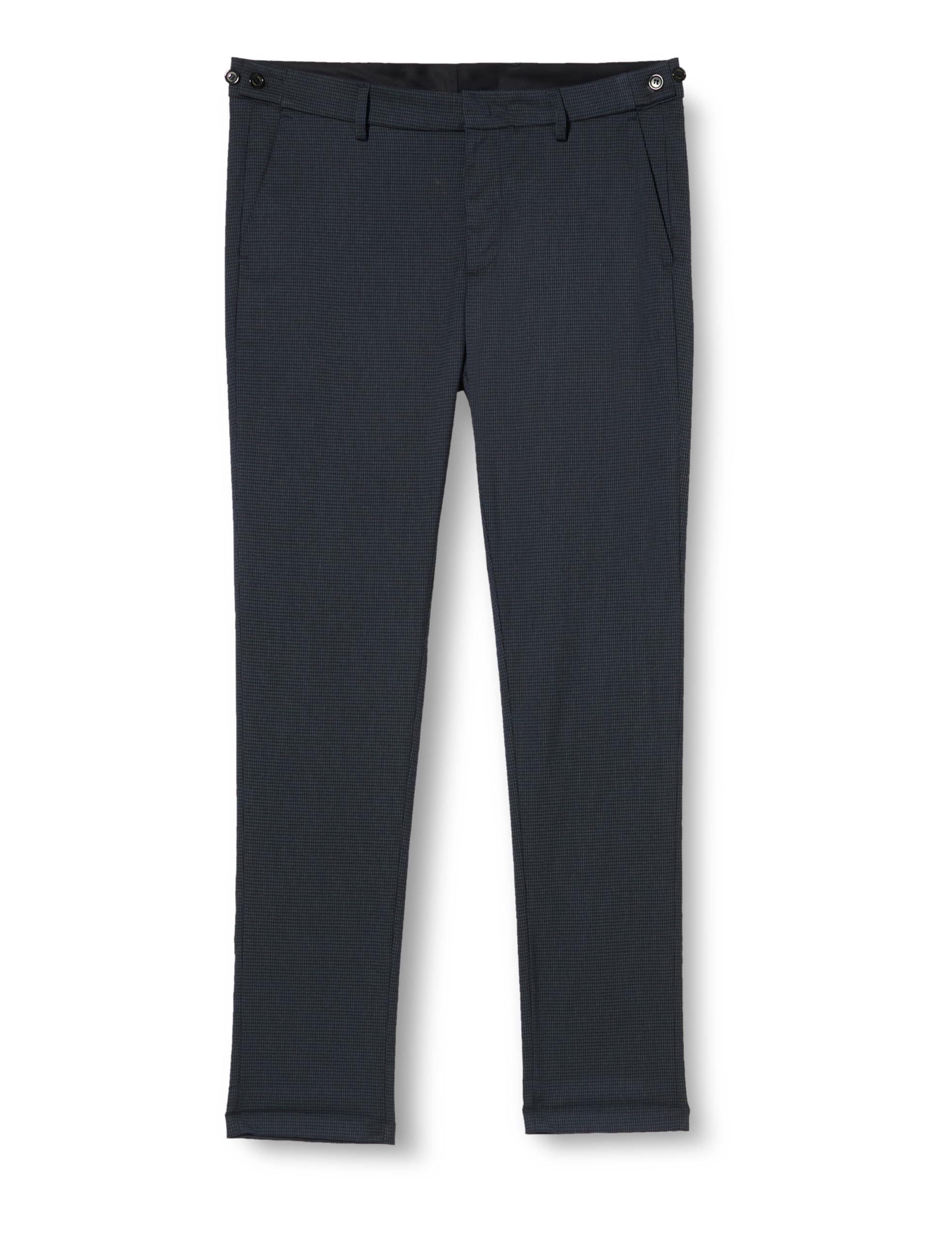 Replay Men's Slim-Fit Stretch Trousers, Blue/Black 010 (Multicolored), 30W / 30L