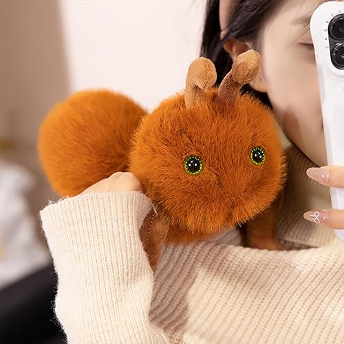 Miniatura 8 de Linda almohada de peluche de mariquita de 16 pulgadas, juguetes de peluche de mariquita, almohada de peluche de anime de Lady Beetle, muñeca de