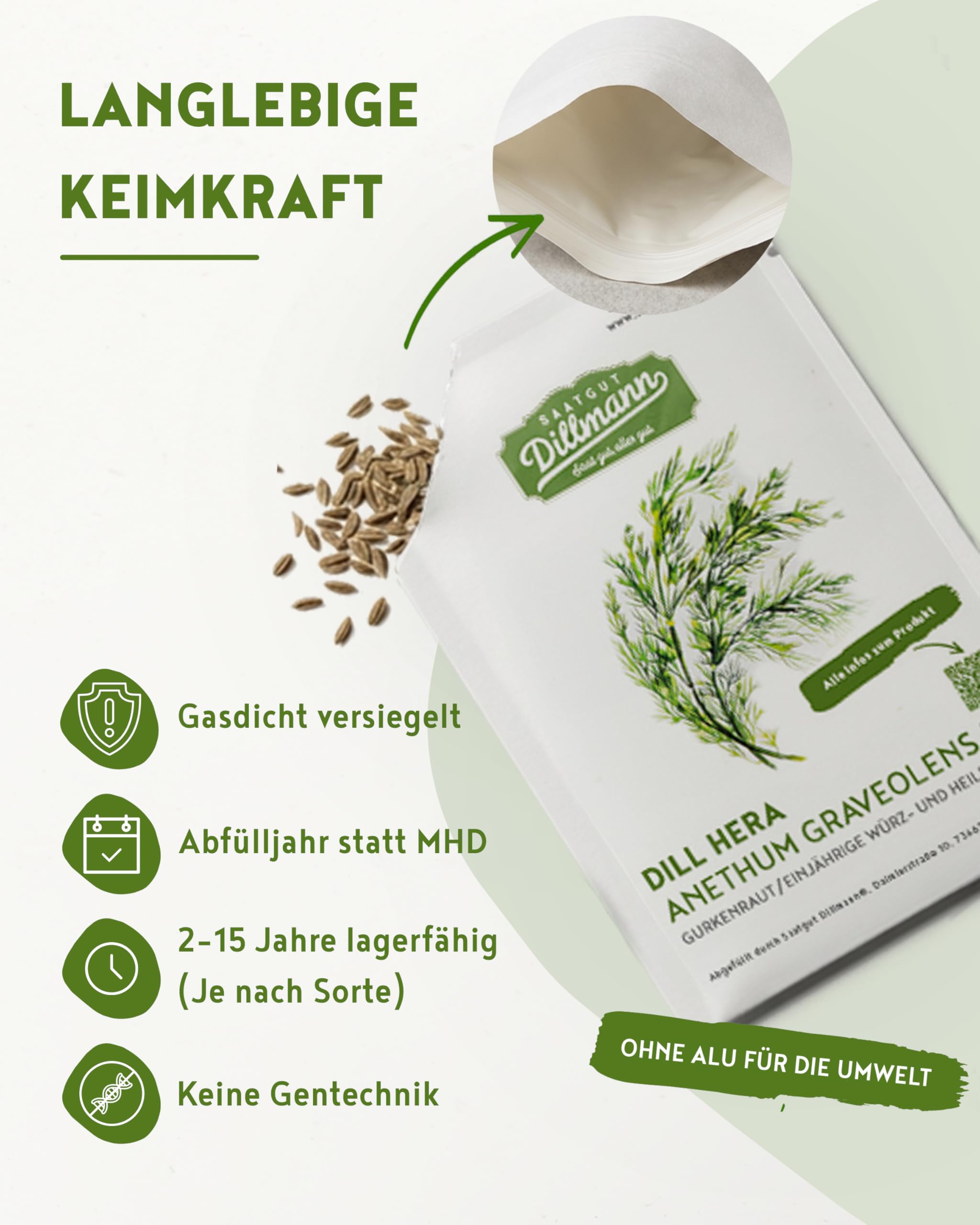 Selbstversorger Saatgut Box L – 32 Sämereien | Einzeln in Keimschutztüten verpackt, Holzbox inkl. Pikierholz, Etiketten & Anbauplan
