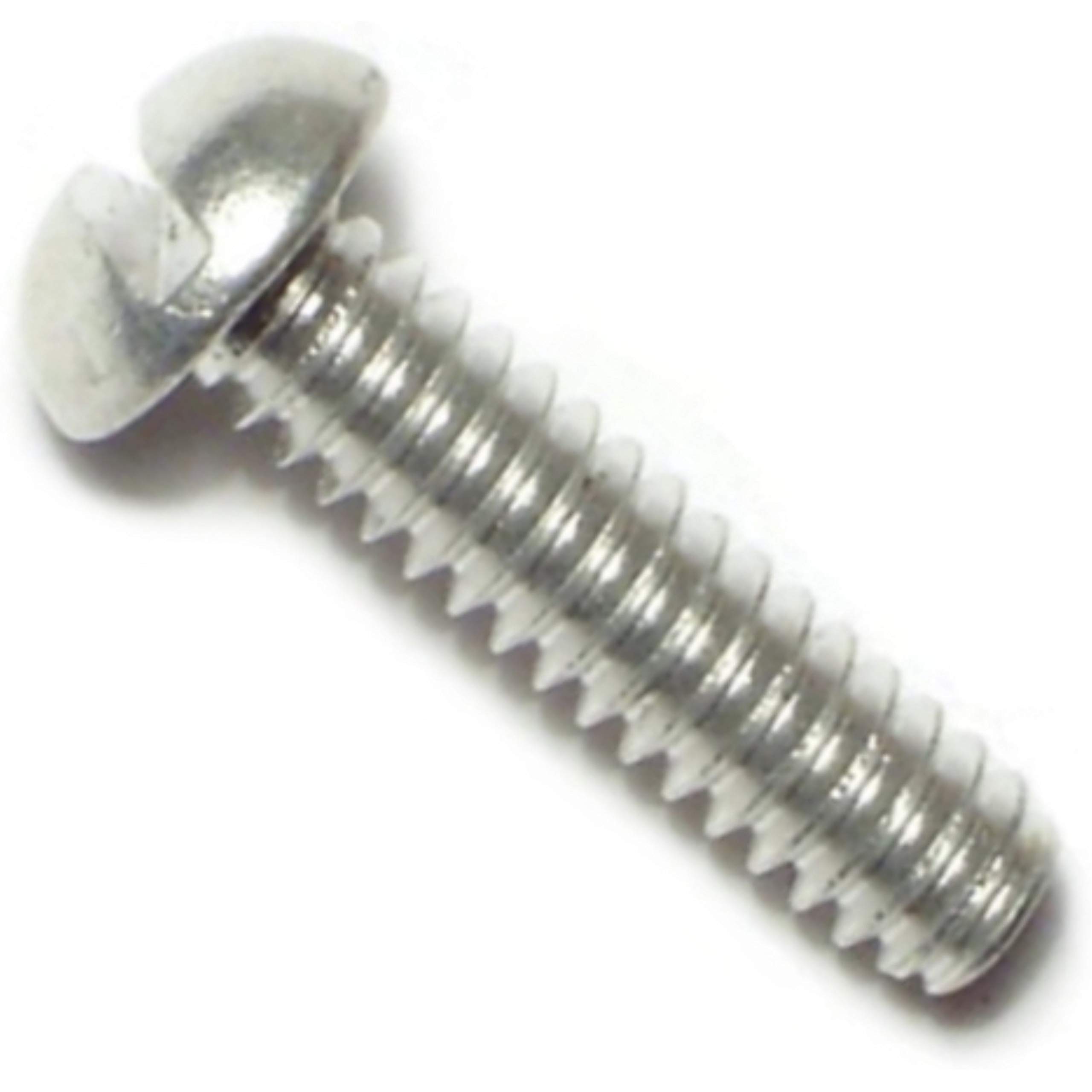 Vis pour machine tête ronde fendue en acier solide fixation de châssis 014973122065