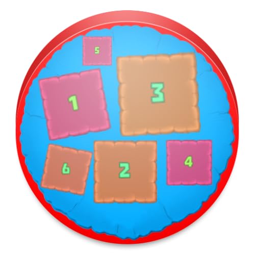 Bubble Evenly Spaced Numbers