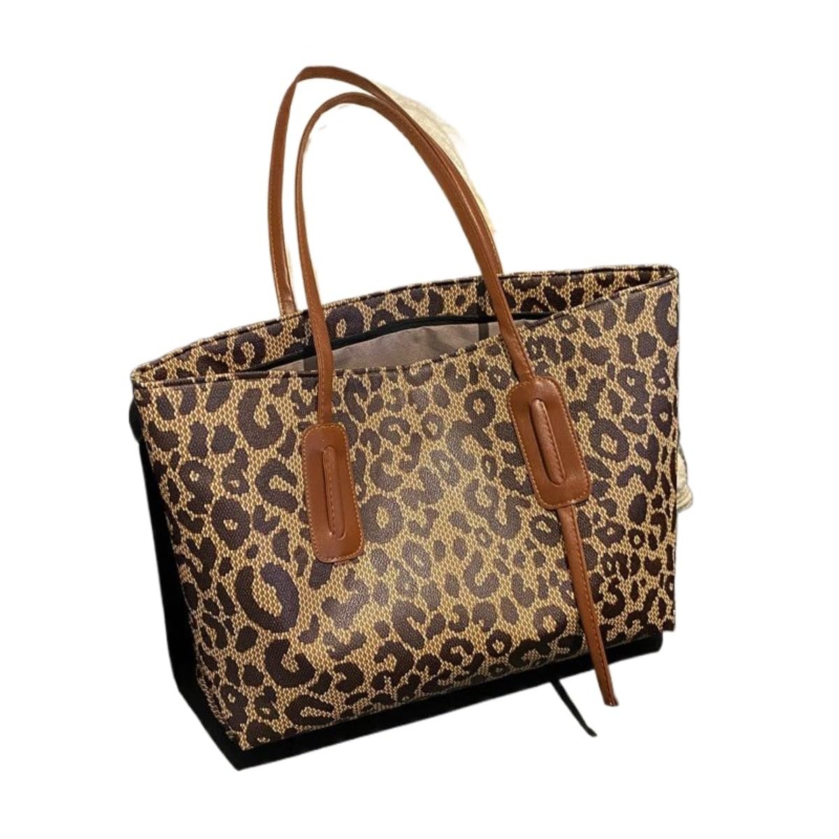 Borse Leopardata Originali Jywmsc Borsa A Tracolla In Pelliccia