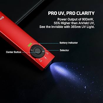 OLIGHT Arkfeld Pro 1300 Lumens EDC Rechargeable Flashlight with