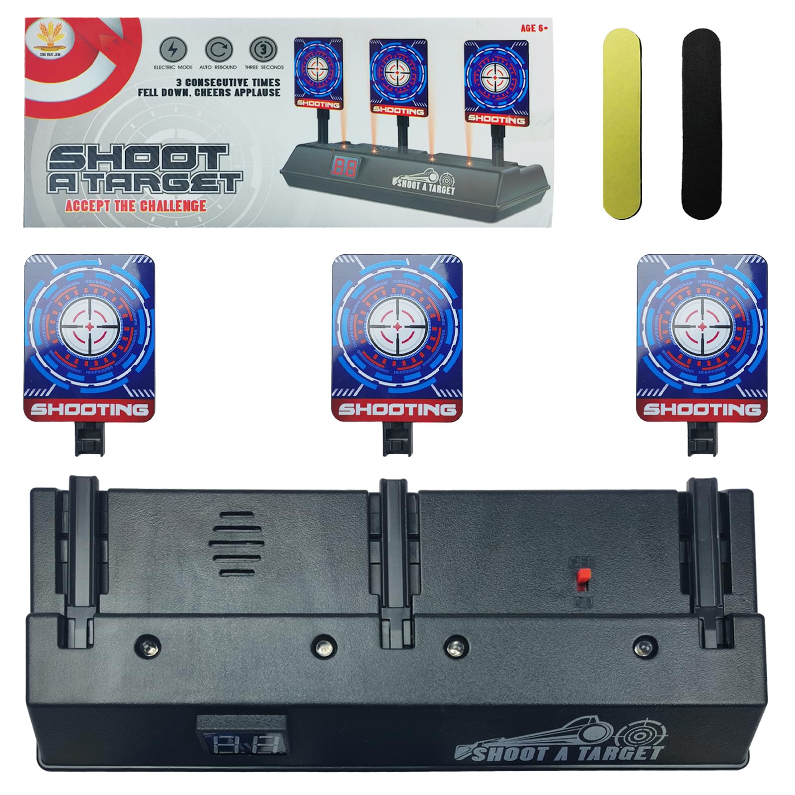 NSUKAKULU Intelligent Mobile Target Digital Display Design, Automatic Pop-Up and Movement Functions are Available aor Shooting Competition Training