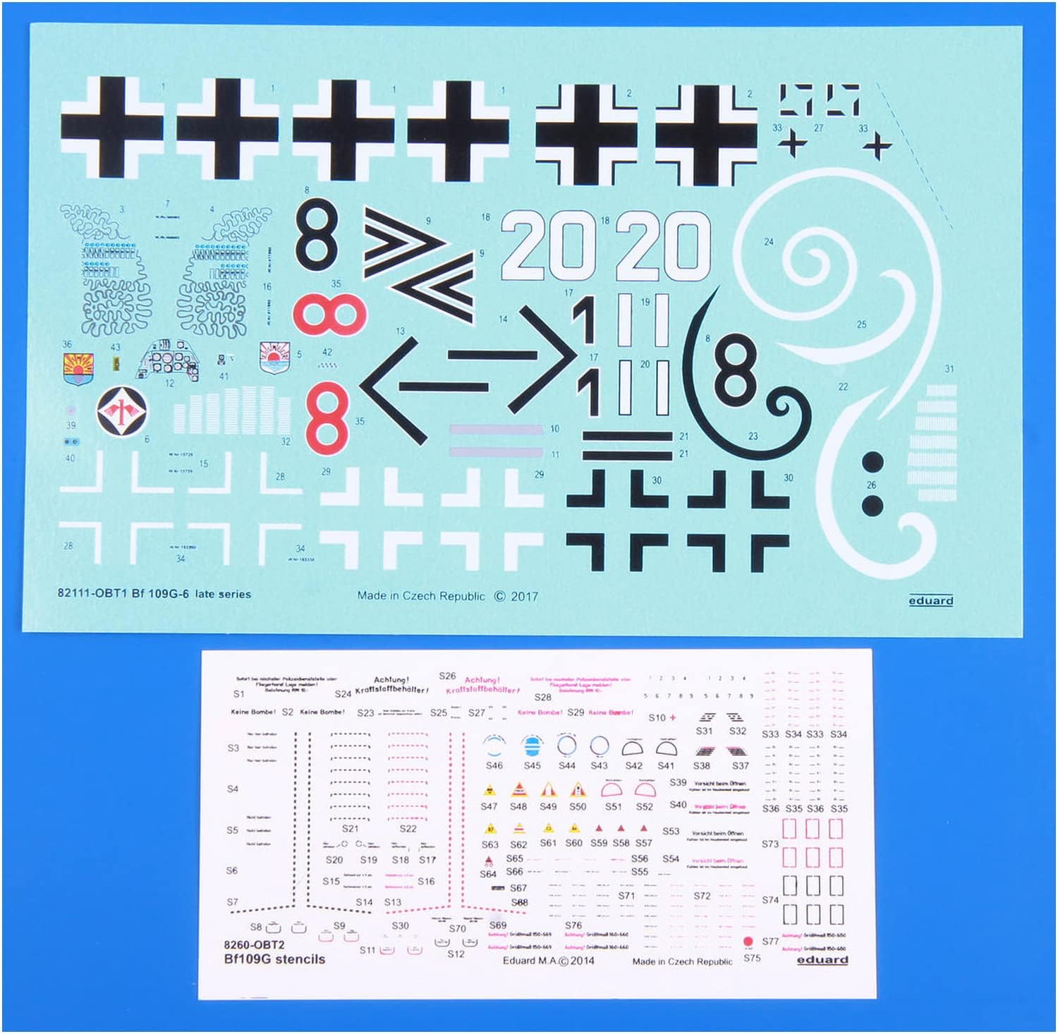 Eduard EDK82111 Model Kit, Various