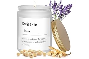 Lavender Scented Candle with Definition of Swiftie, Handcrafted, Cute Natural Soy Wax Taylor Candle