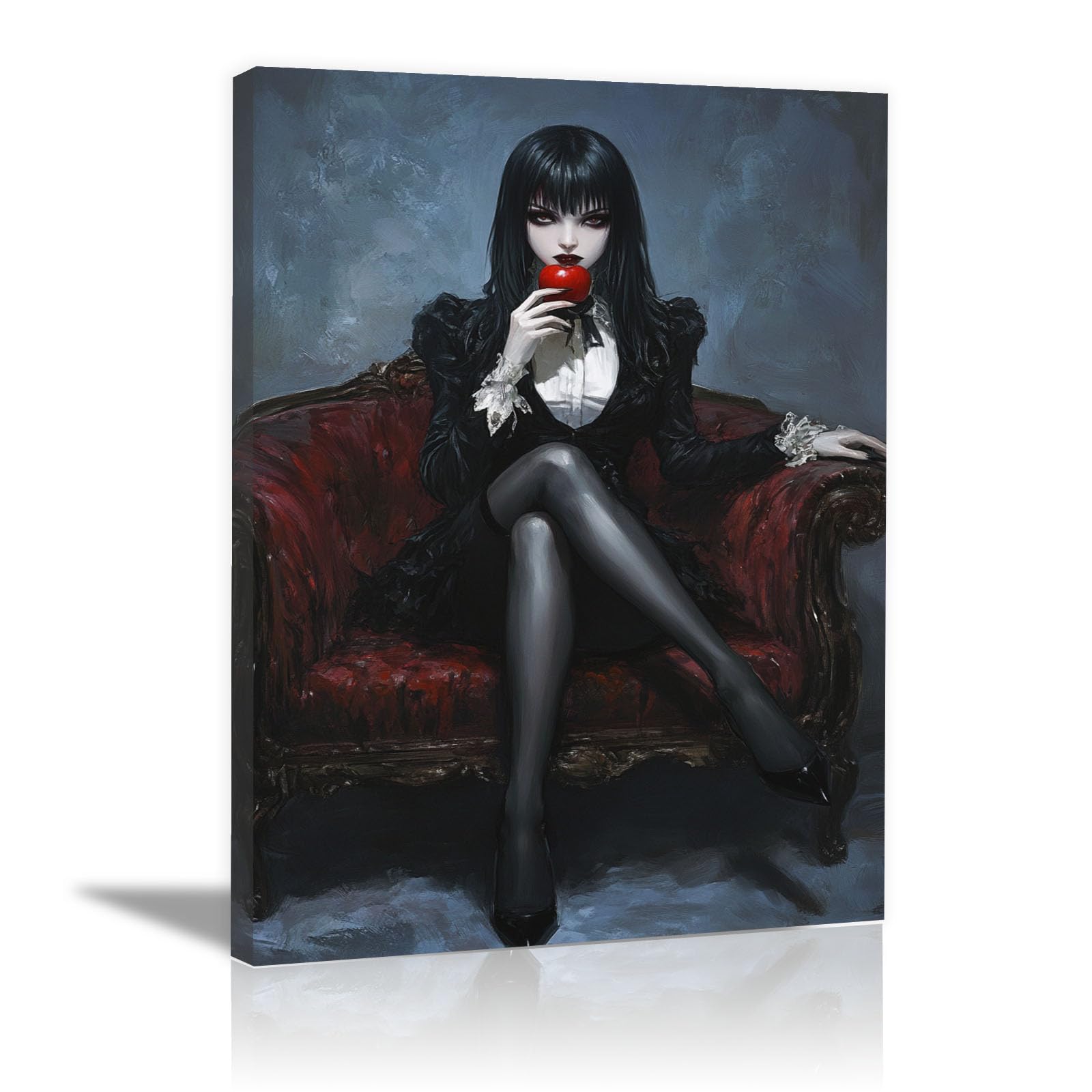 DMZPKZB Póster de pintura de mujer Mujer sexy arte de pared,impresiones,imagen,figuras,paisaje,arte abstracto,chica sexy,para dormitorio,sala de estar y baño（negro-80x120cm Enmarcado
