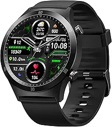 Relógio Inteligente Tranya S2 Tela Full Touch 1.28" Resistente à Água com Modos Esportivos e Recebimento de Notificações Smartwatch