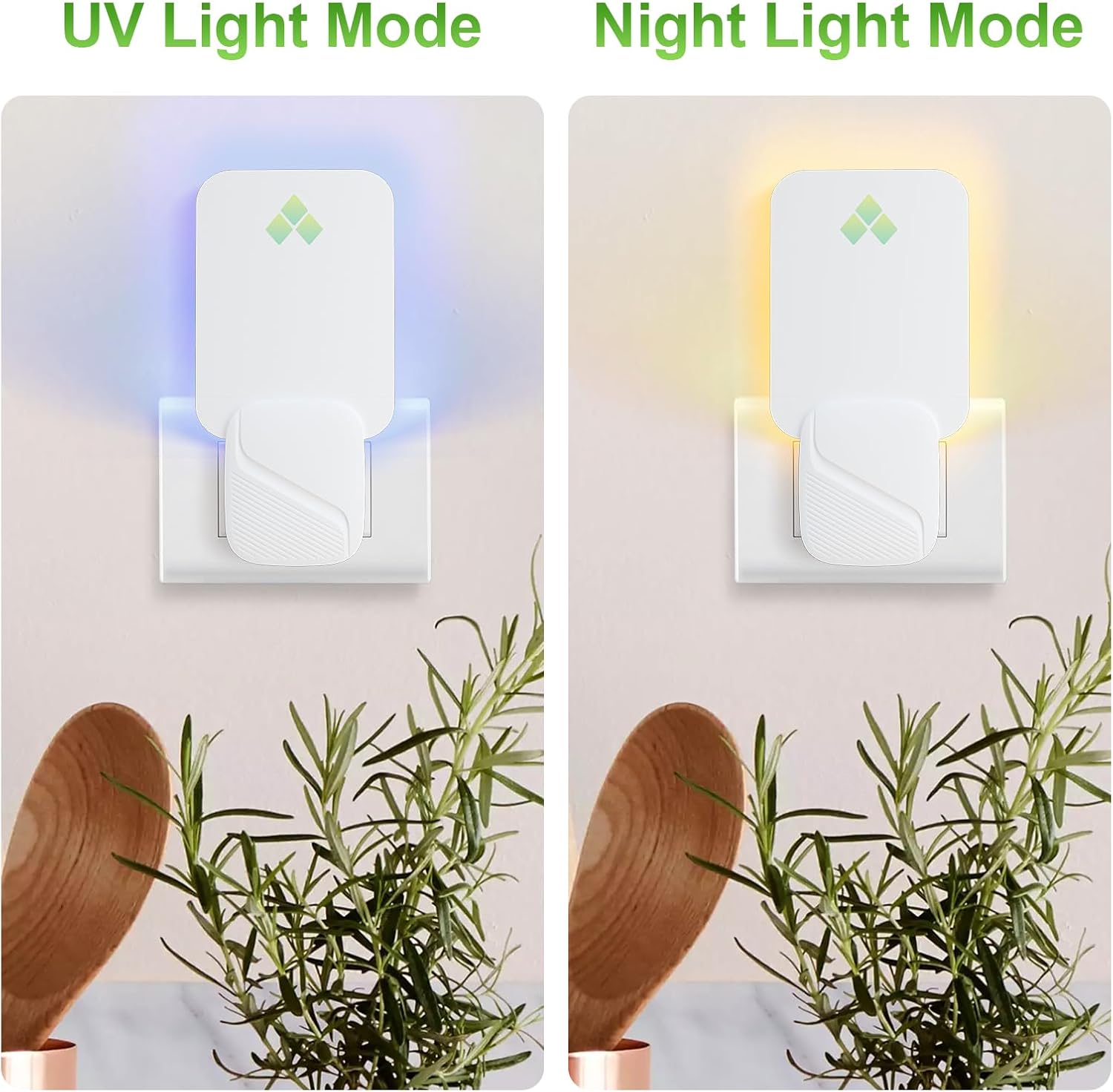 Fly Trap Indoor, Fruit Fly Traps for Indoors, 2 Devices 12 Glue Cards, Two Modes Protect 400 Sq Ft for Home, Flying Insect Trap Plug in for Fruit Flies, Gnats, Flies, Moths, and Other Flying Insects - Image 4