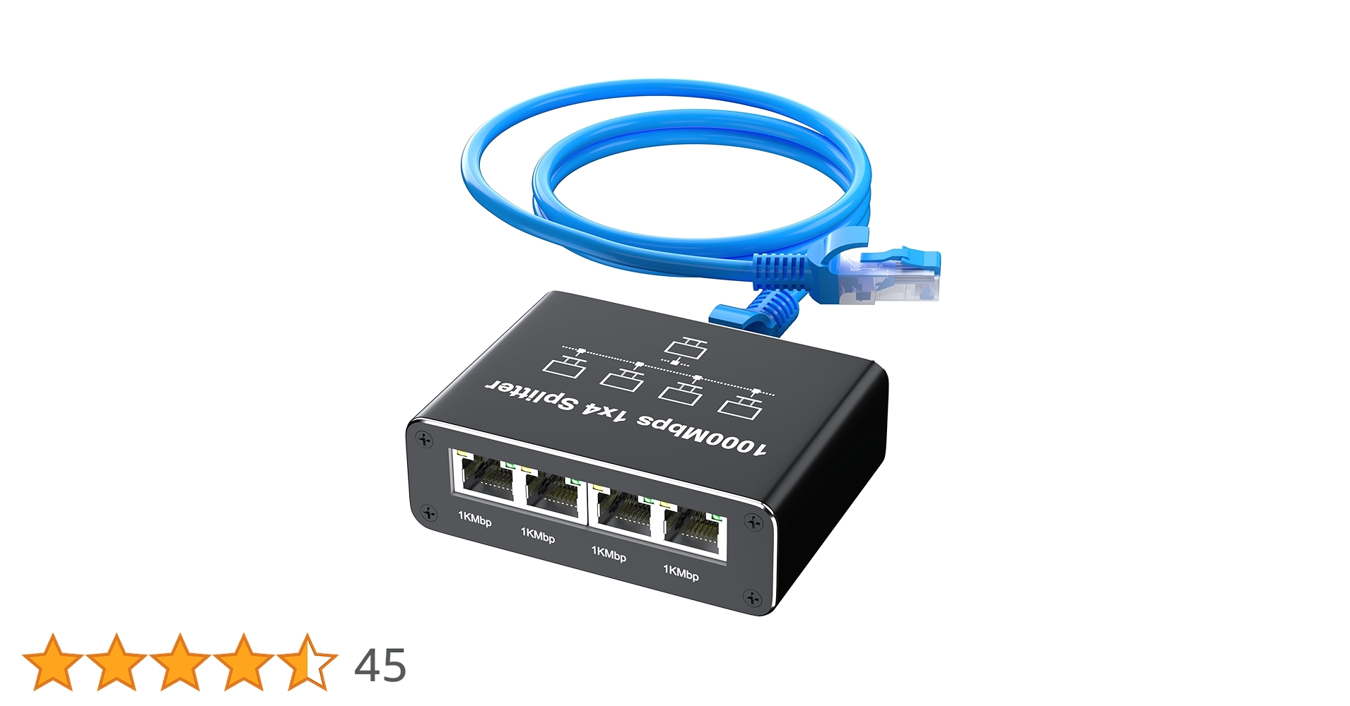 Amazon.co.jp: スイッチングハブ LAN 分配器 1入力4出力 ランケーブル Amazon.co.jp: スイッチングハブ LAN 分配器 1入力4出力 ランケーブル