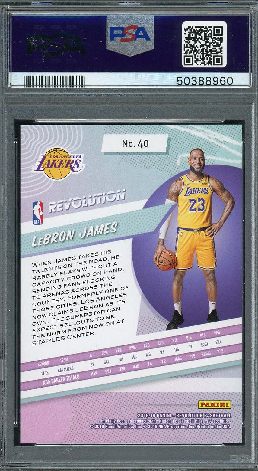 Amazon.com: LeBron James 2018 Panini Revolution Basketball