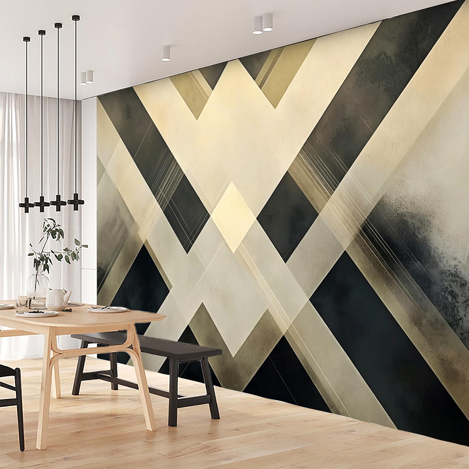 Fototapete Geometrisch Abstrakt Motivtapete Vliestapete 300x210cm
