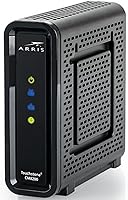 Arris Touchstone CM8200A DOCSIS 3.1 Cable Modem - 32x8 Gigabit Speeds for Ultra-Fast Internet (Black)