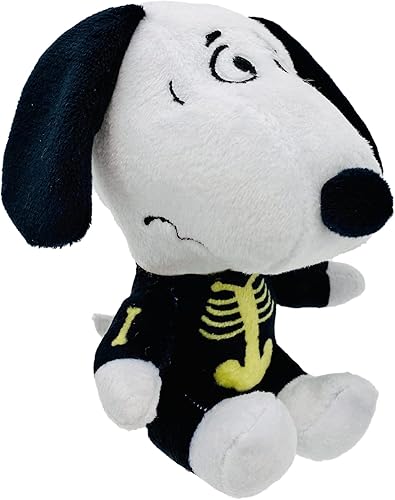 JINX Disfraz de esqueleto Snoopy Mini juguete de peluche de 5 pulgadas, figura de peluche de The Snoopy Show Apple TV+ Series para fanáticos de