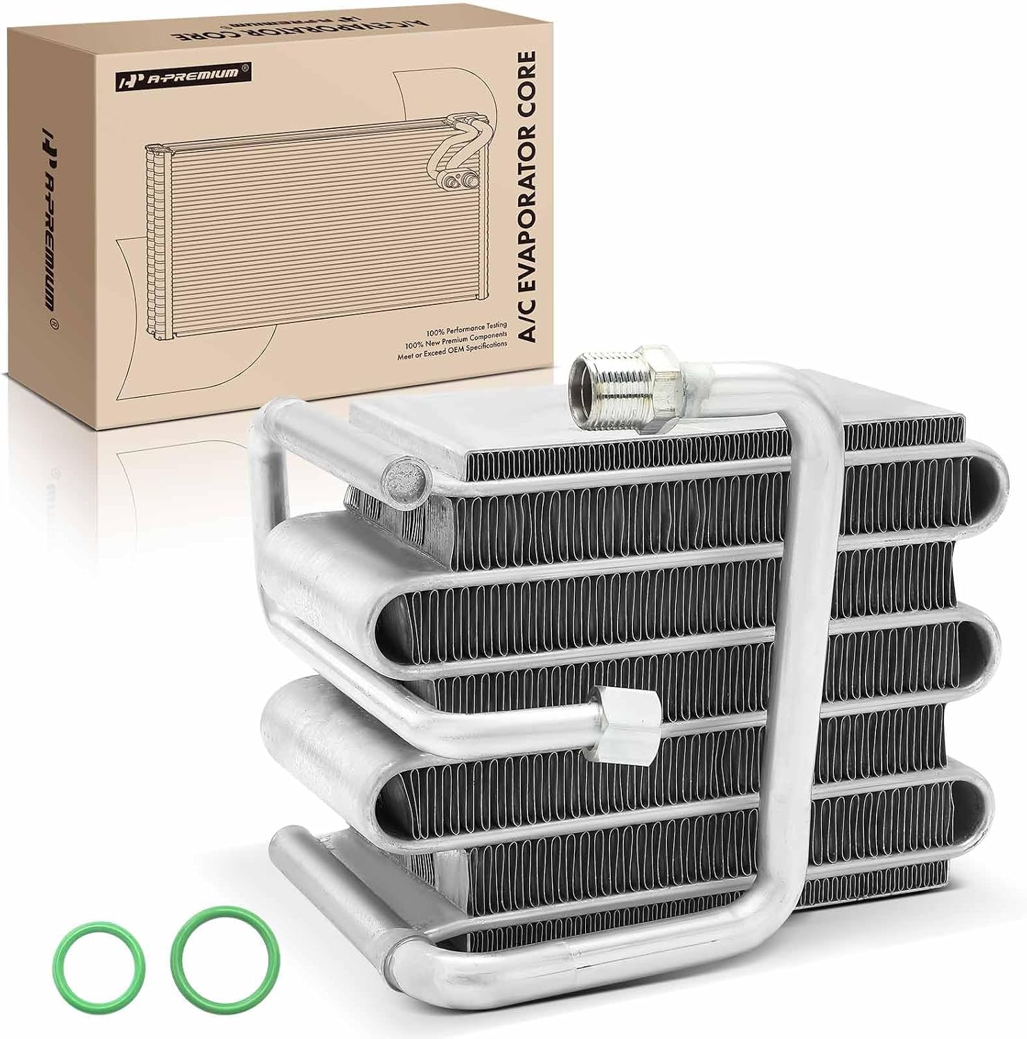 A-Premium Rear AC Evaporator Core Compatible with Mazda MPV 1989 1990 1991 1992 1993